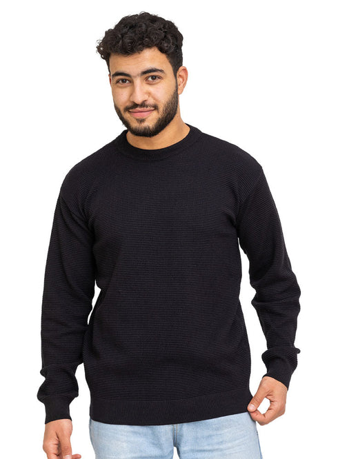 Black - Design p2204 PF - Round Pullover - Khotwh